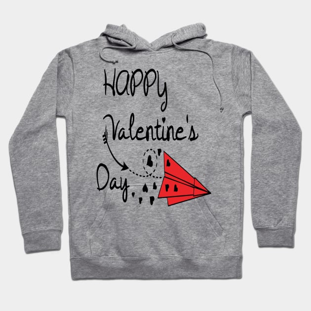 Happy valentine's day Hoodie by CindyS